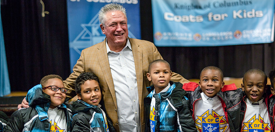 Knights of Columbus Coats for Kids