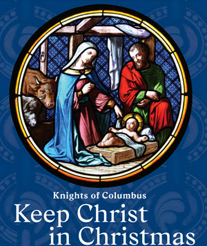 KofC Keep Christ in Christmas Program